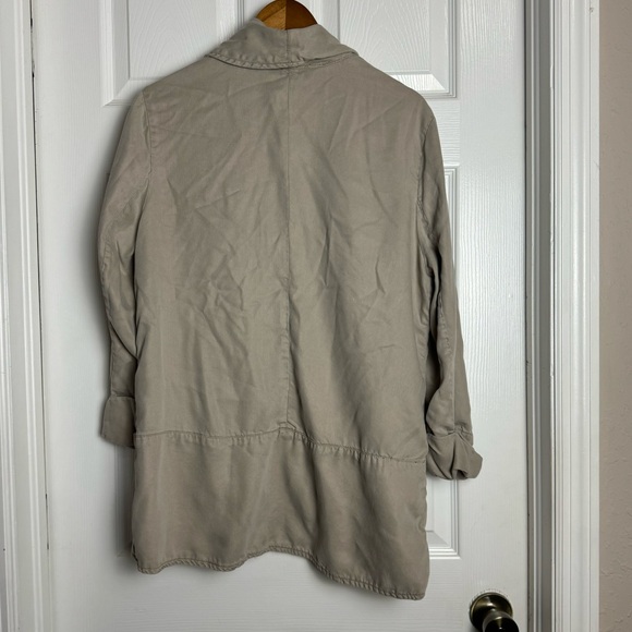 Tahari Open Front Beige Blazer jacket - Picture 5 of 6